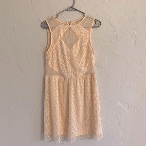 Cute peach colored dress!